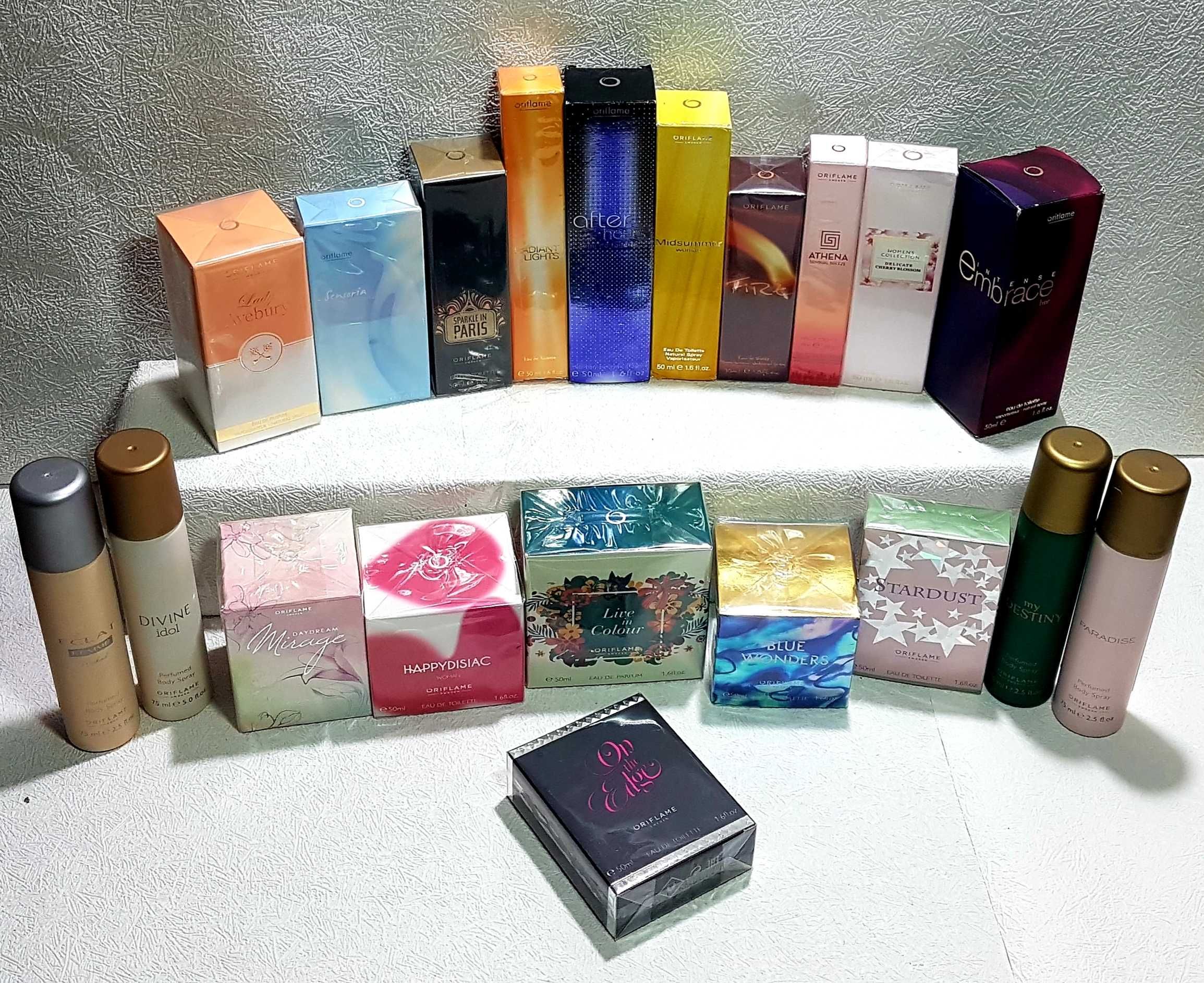 Парфюмы Oriflame Miss O, Paradise, S8, Divine и др. Раритет.