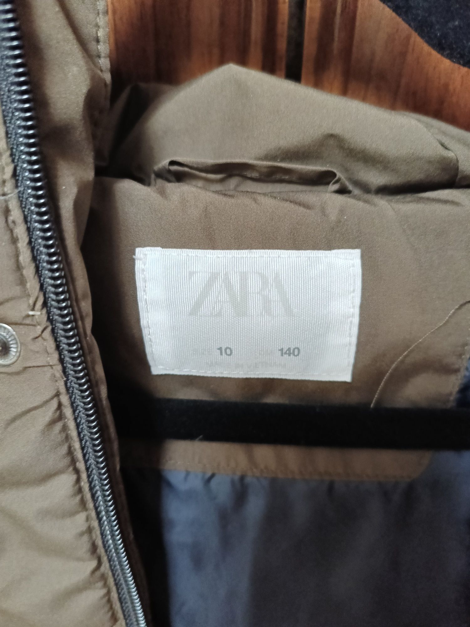 Пуховик Zara зимовий