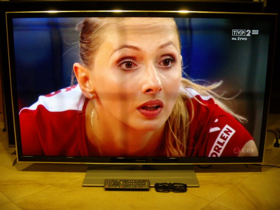 Telewizor plazmowy Panasonic TX-P55ST60 stan bdb, gwarancja...