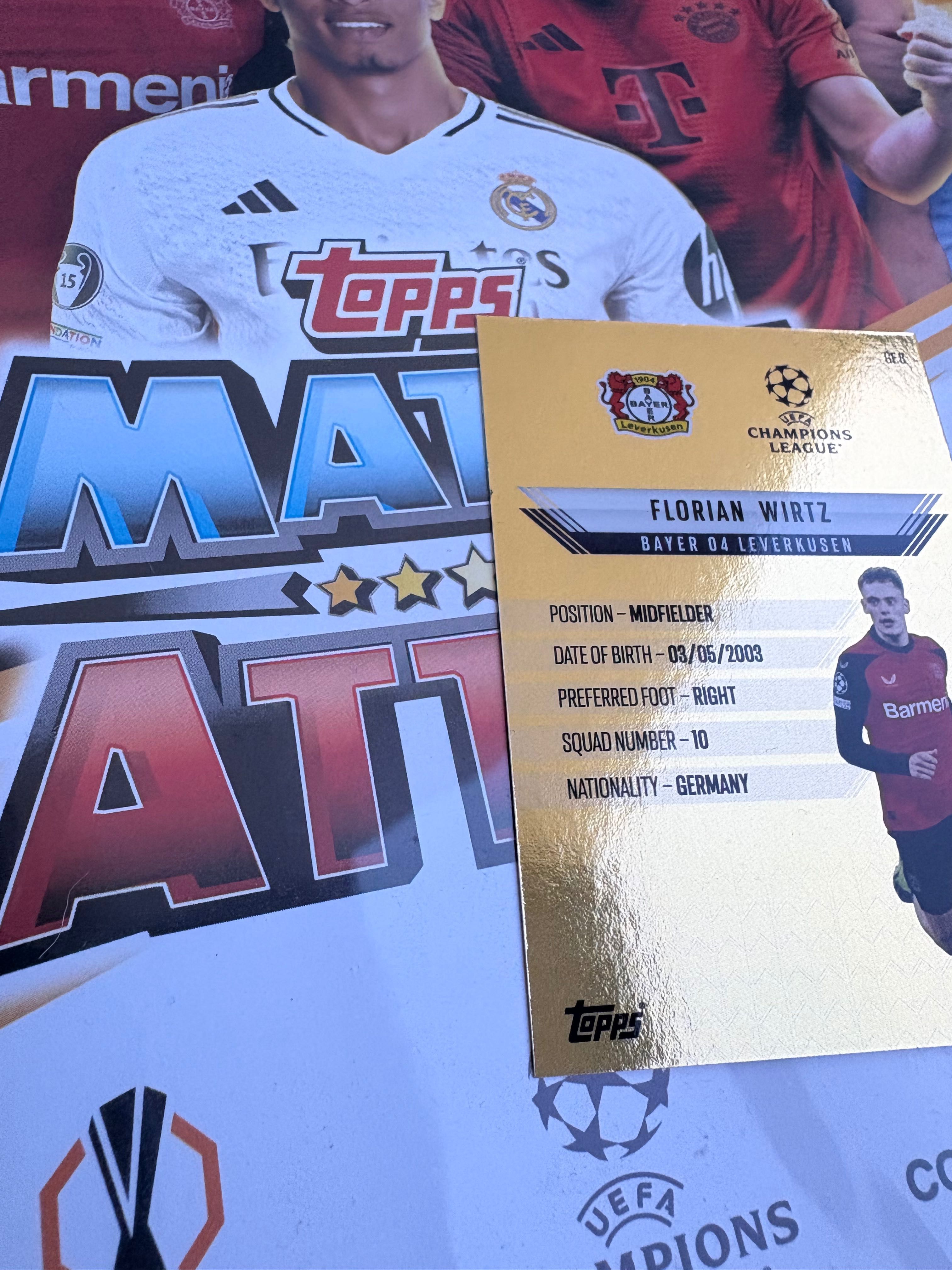 Florian Wirtz match attax