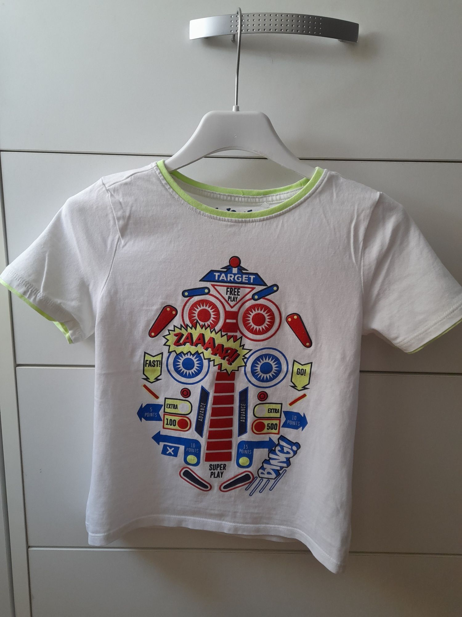 Tshirt bluzka z krótkim rękawem 98 firmy 5.10.15