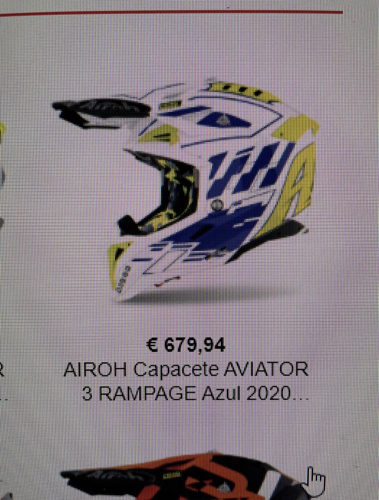 Capacete airoh viator 3 rampage 2020