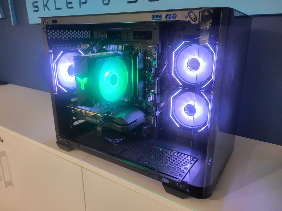 Komputer do gier Ryzen 5 GTX 1660 Ti OC 16RAM 1TB SSD ARGB Raty