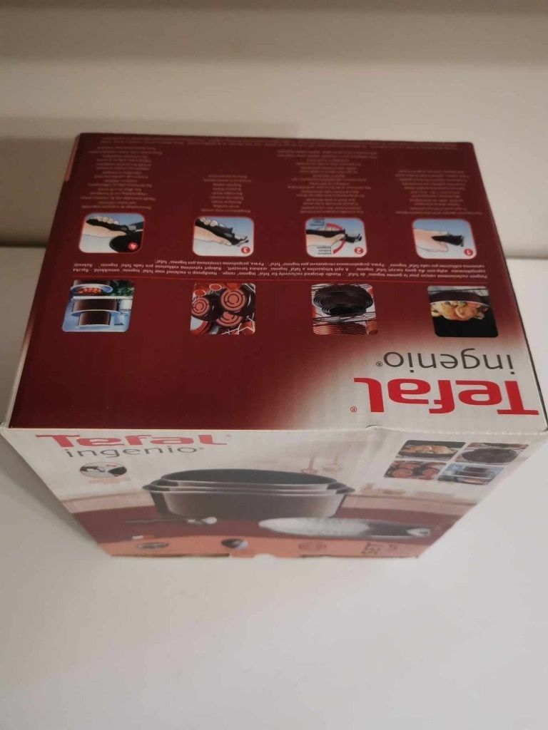 Nowy komplet Garnków TEFAL INGENIO L52798 5 elementów