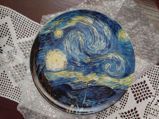 Pratos de porcelana van Gogh