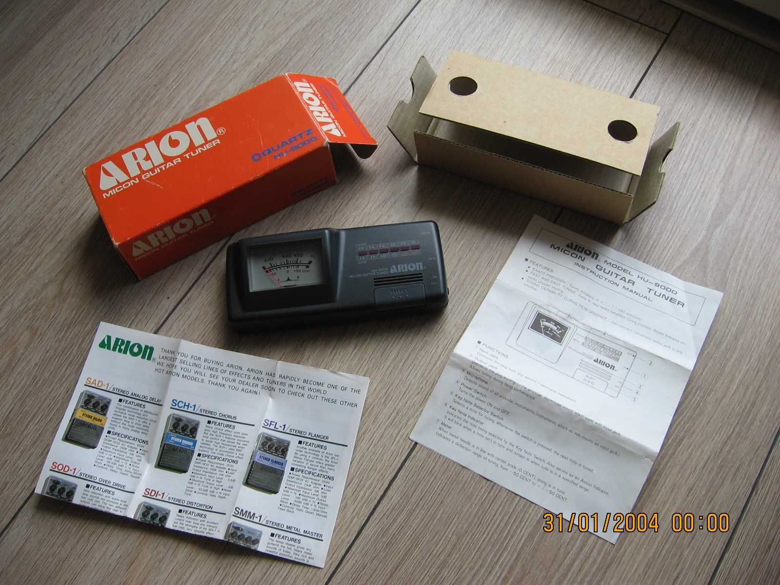 Gitara Tuner Arion made in Japan urządzenie PRL