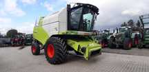 Claas Tucano 450  2011 rok, sieczkarnia do słomy, heder i stół do rzepaku