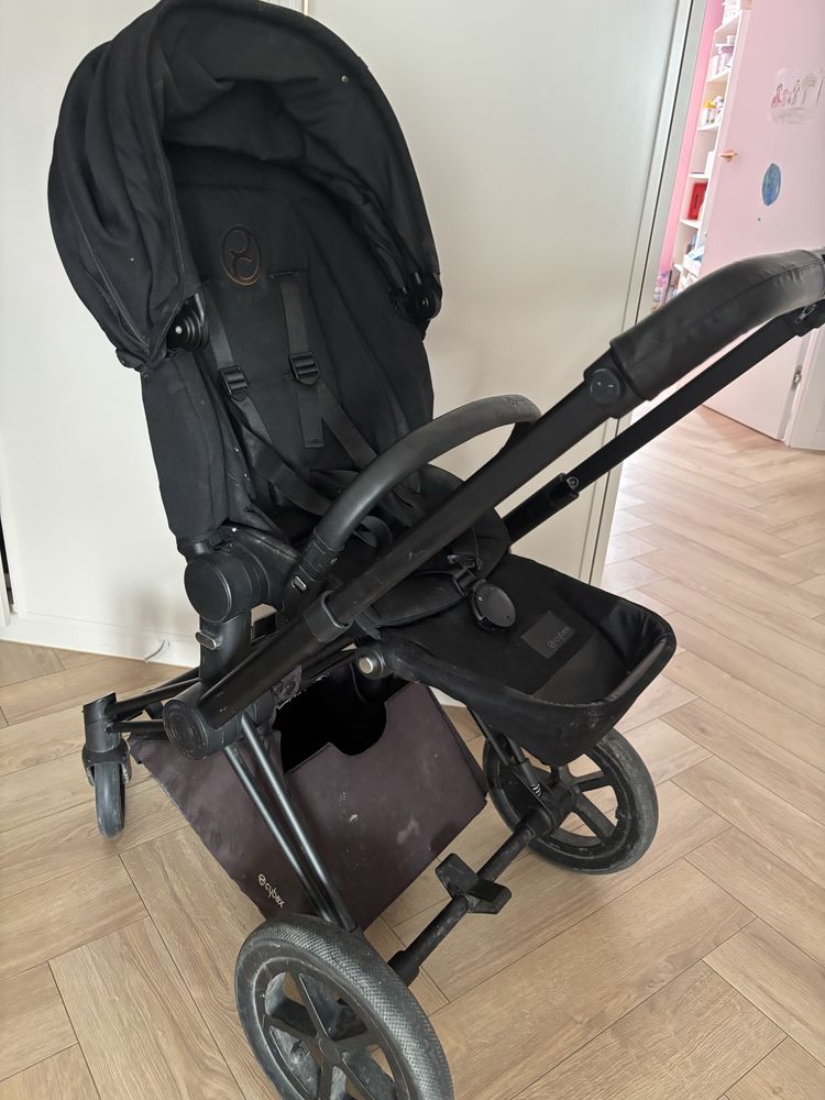 Wozek cybex priam 2w1 czarny