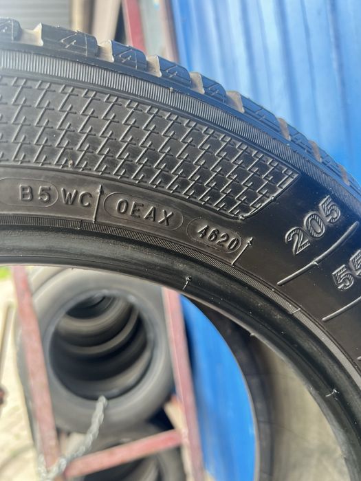 205/55/16 kleber 2020 год 6.5мм в отличном состоянии!)