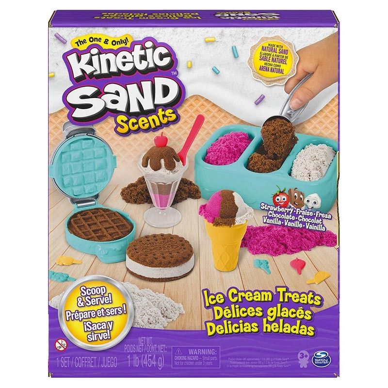 Kinetic sand fabrica de gelados