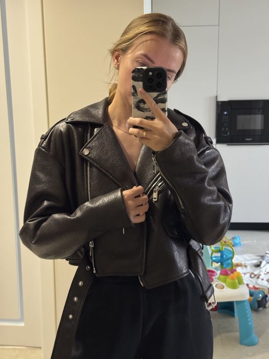 Косуха zara шоколадна