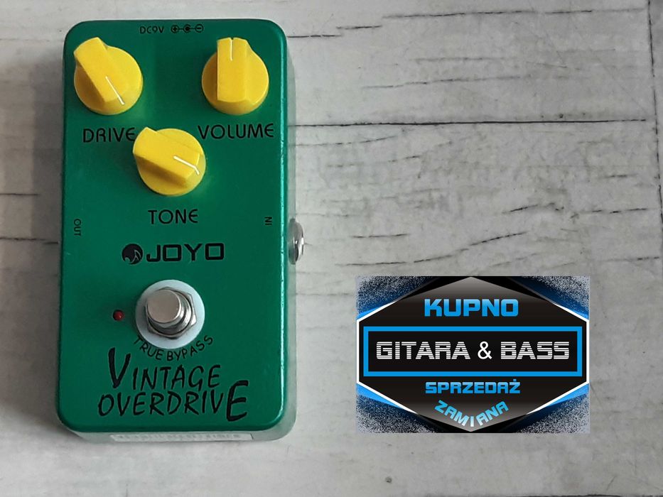 Efekt Gitarowy Joyo JF-01 Vintage Overdrive - wysyłka lub dodam Gratis