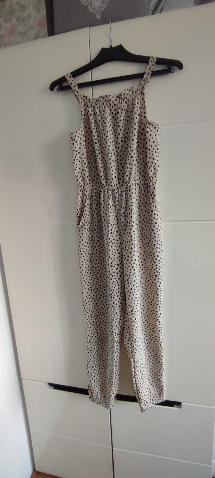 H&M 2 kombinezony  krótkie i długie nogawki 11-12lat 152 cm