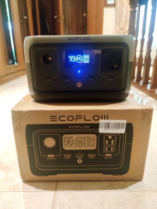 !!! ЗАРЯДНА станція EcoFlow RIVER 2/Евро/ШВИДКА ЗАРЯДКА!
