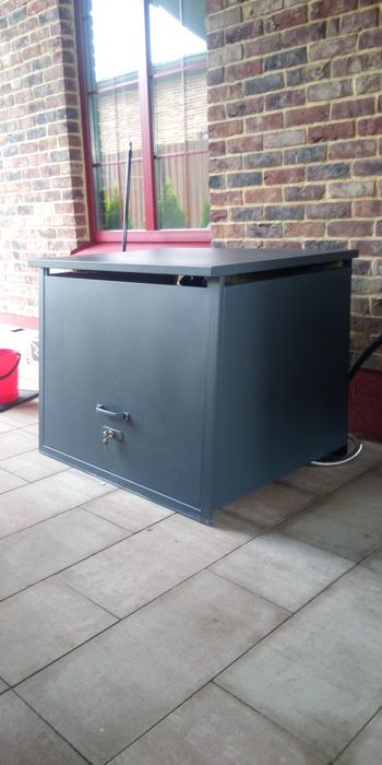 Корпус, контейнер капот для генераторов, электростанций