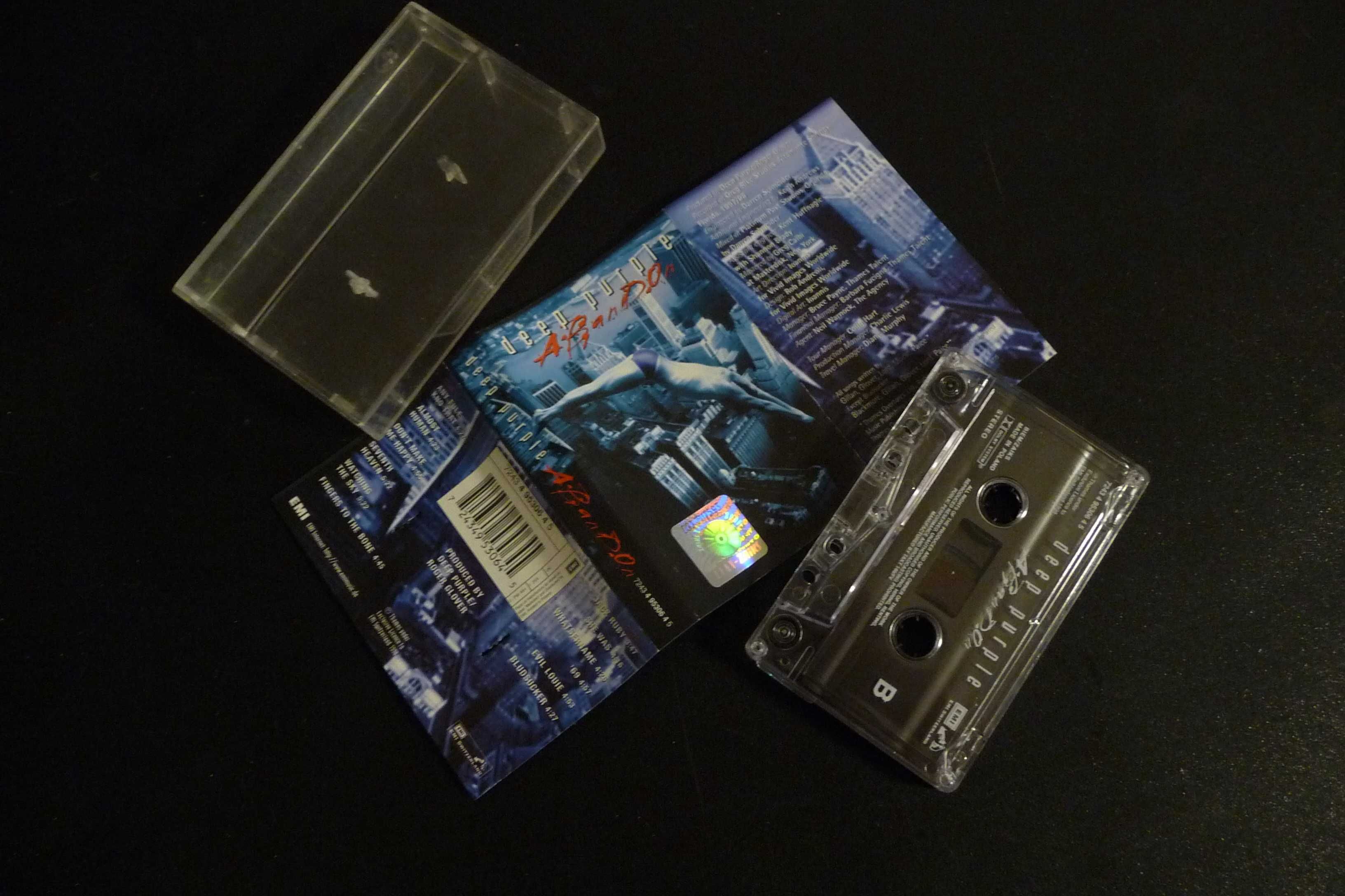 DEEP PURPLE - Abandon - kaseta magnetofonowa