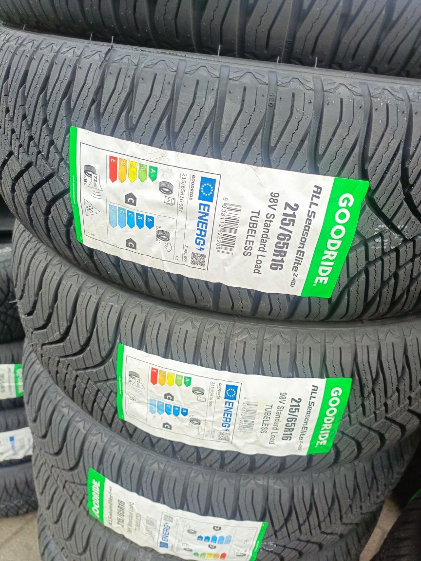 Nowe opony całoroczne wielosezonowe 215/65/16 Goodride 2025r