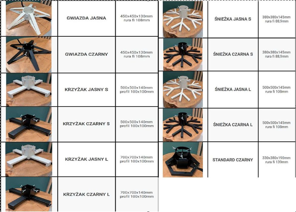 stojak pod choinke, stojak pod choinkę