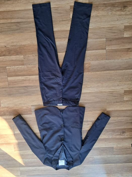 Garnitur chłopięcy granatowy 158 164 Zara tailored fit marynarka
