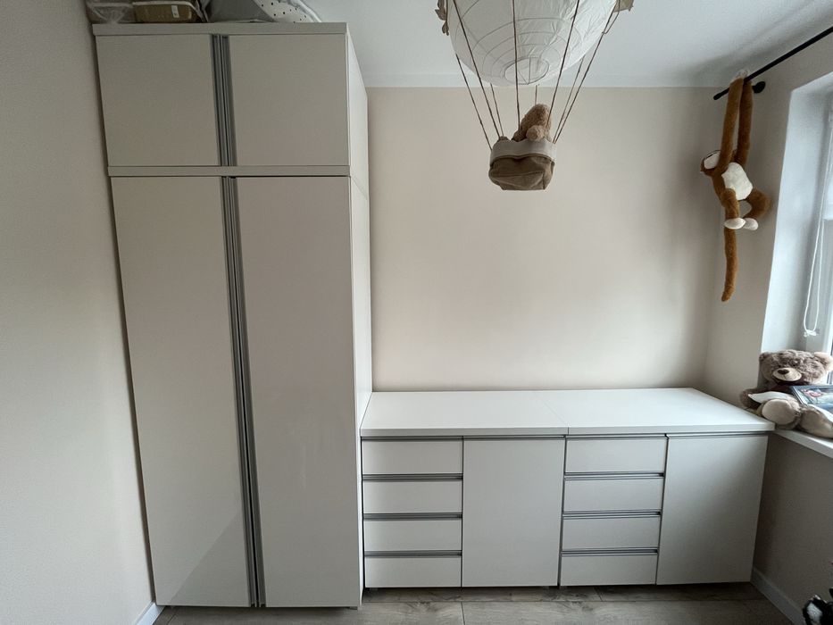 Meble biały połysk / zestaw mebli