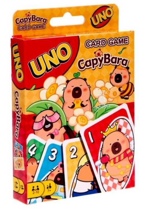 Karty do gry UNO Kapibara CapyBara