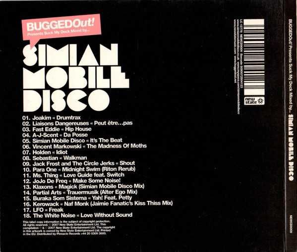 Simian Mobile Disco ‎– Suck My Deck
