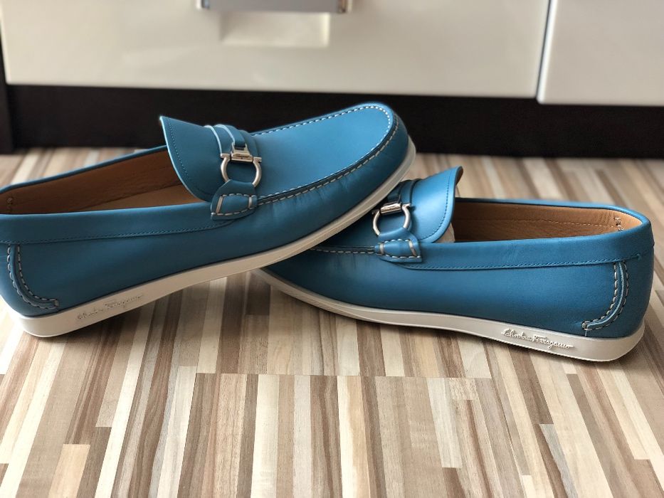 Nowe buty mokasyny Salvatore Ferragamo rozmiar 46, wkładka 30cm