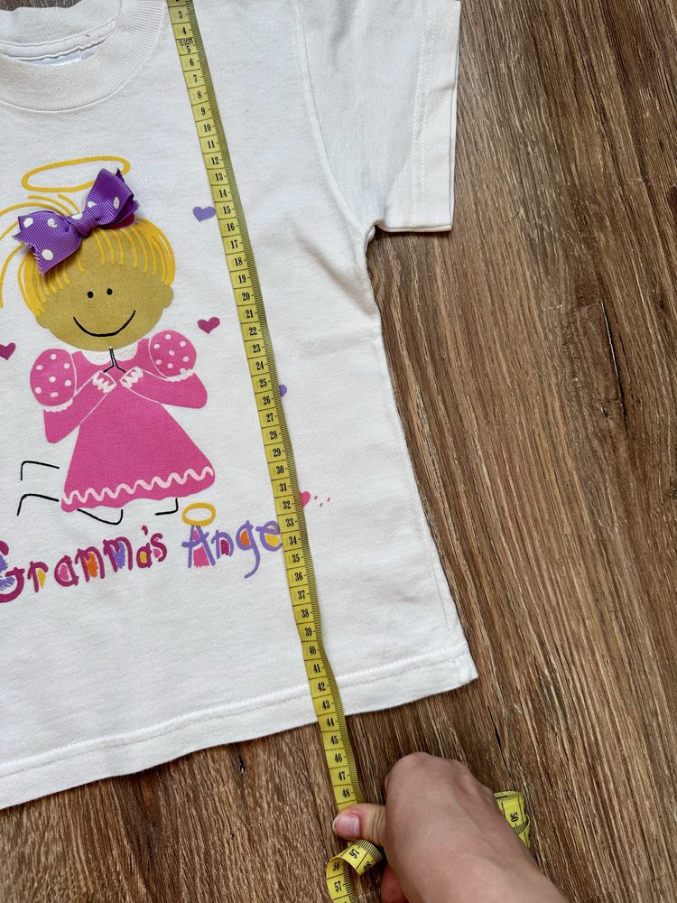 T-shirt bluzka z nadrukiem dziewczynki Beetle Bug 116/122