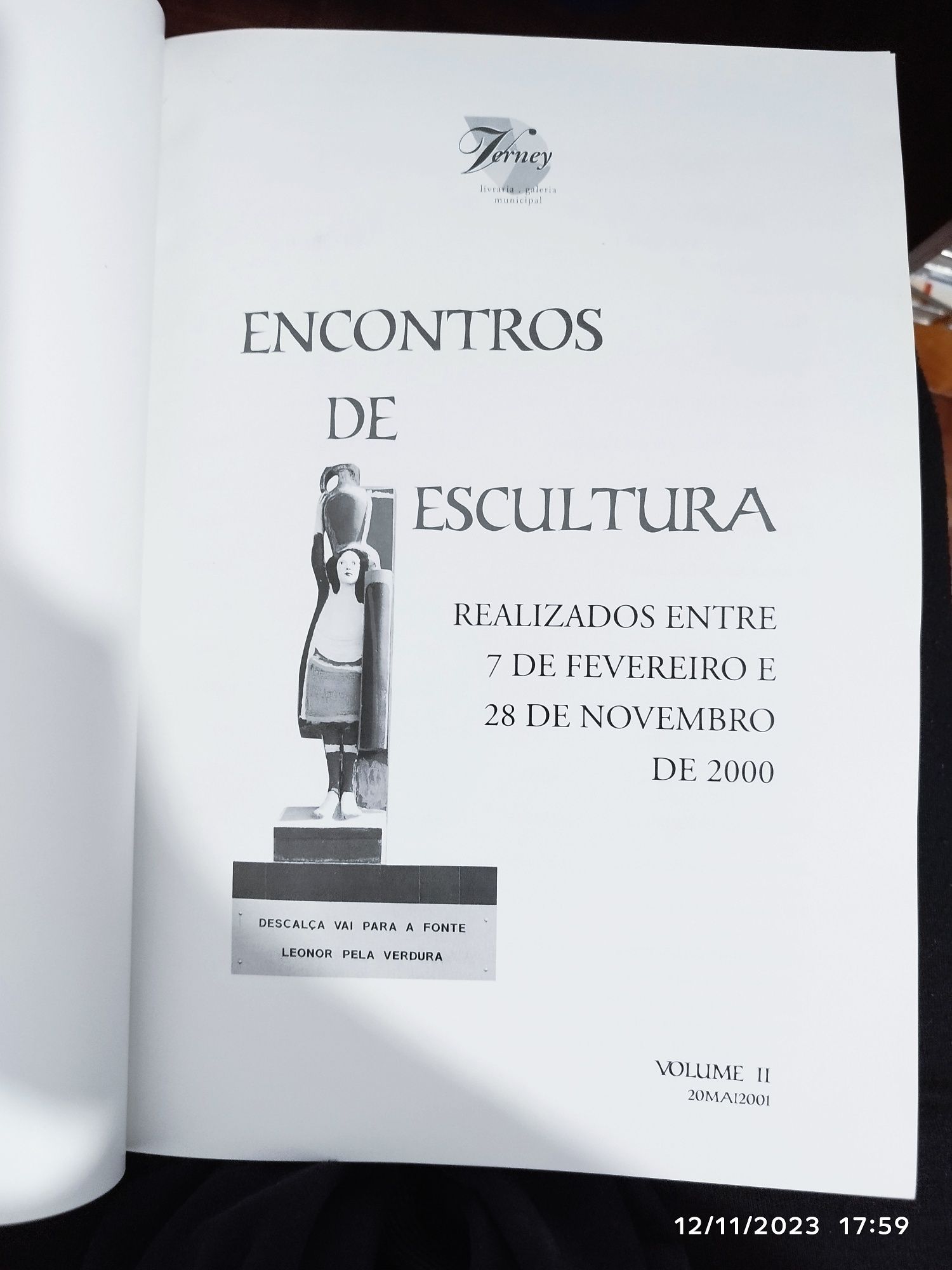 Encontros com a Escultura - Baixa de preço