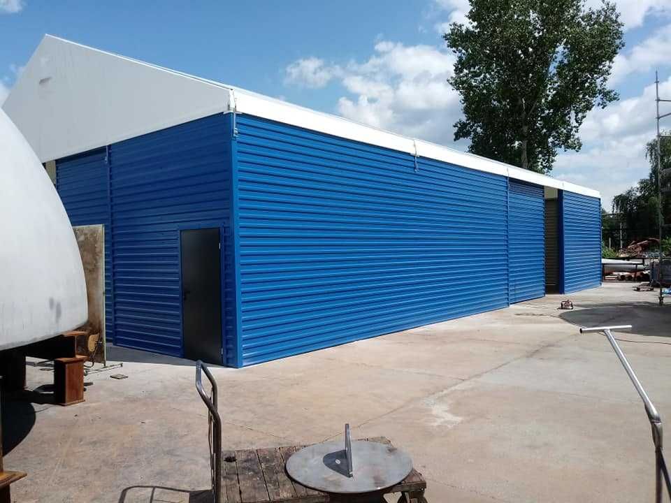 Hala magazynowa, Hala produkcyjna, namiotowa, magazyn, HALRES 10x20x3m