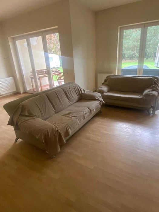 Sofa kanapa komplet wygodna rozkładana oddam za darmo
