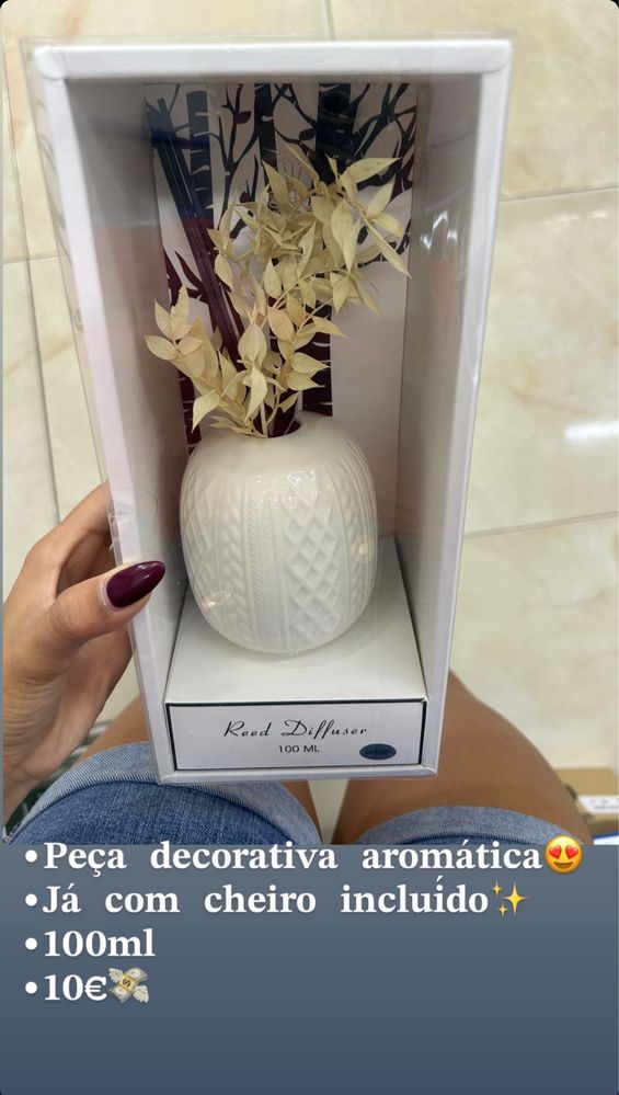 Peça decorativa aromática