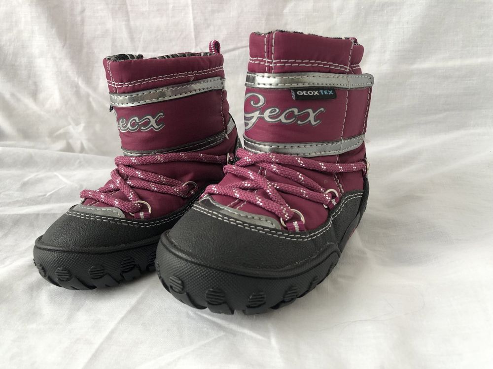Термо- черевики, чоботи , сапоги, ботінки для дівчинки GEOX TEX