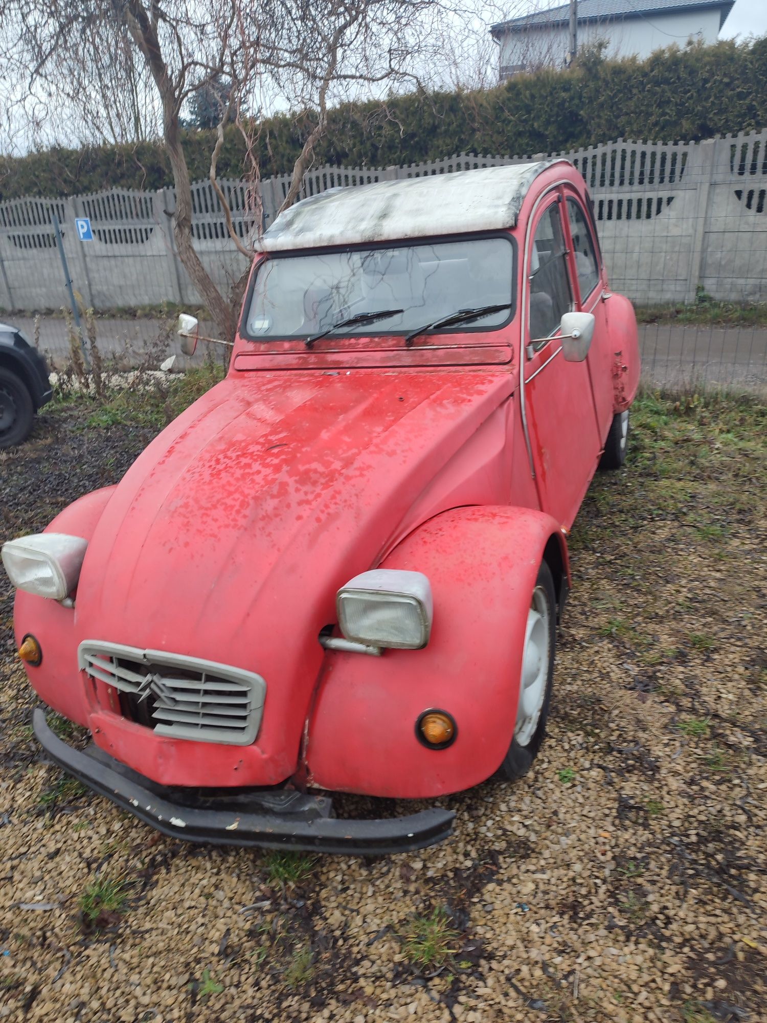 Citroen 2cv do renowacji