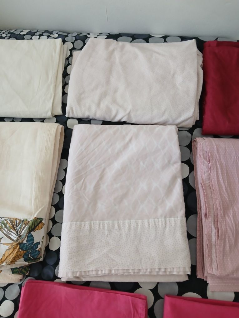 Lote de lençóis de casal