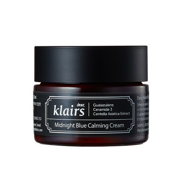 Klairs Midnight Blue Calming Cream - Krem Nawilżająco-Łagodzący 30ml