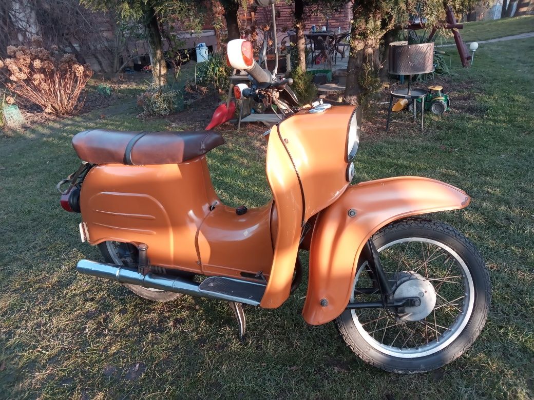 Simson Kr51/2 1986r zamiana za przyczepę kempingową