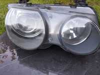 Lampy Xenon Ksenon BMW e46 compact, pełen osprzęt z nowymi żarówkami