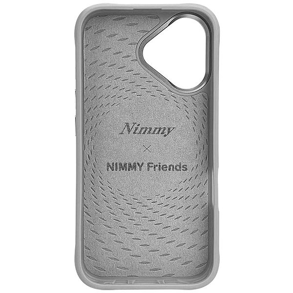 Etui Nimmy Pantera MagSafe do iPhone 16 - jasnoszary
