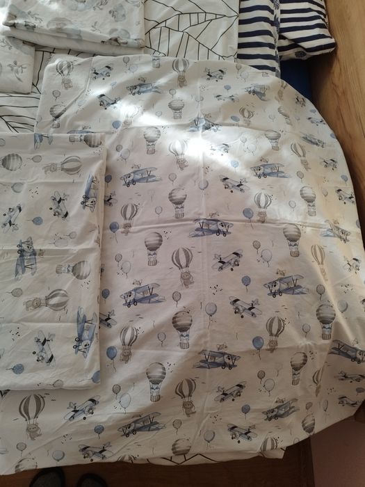 Komplet pościeli do łóżeczka, przedszkola, leżakowania
