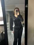 Czarny dres Juicy Couture