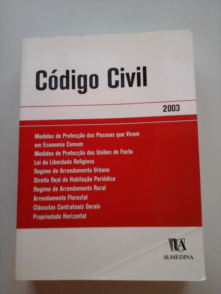 Código Civil Português 2003, Almedina