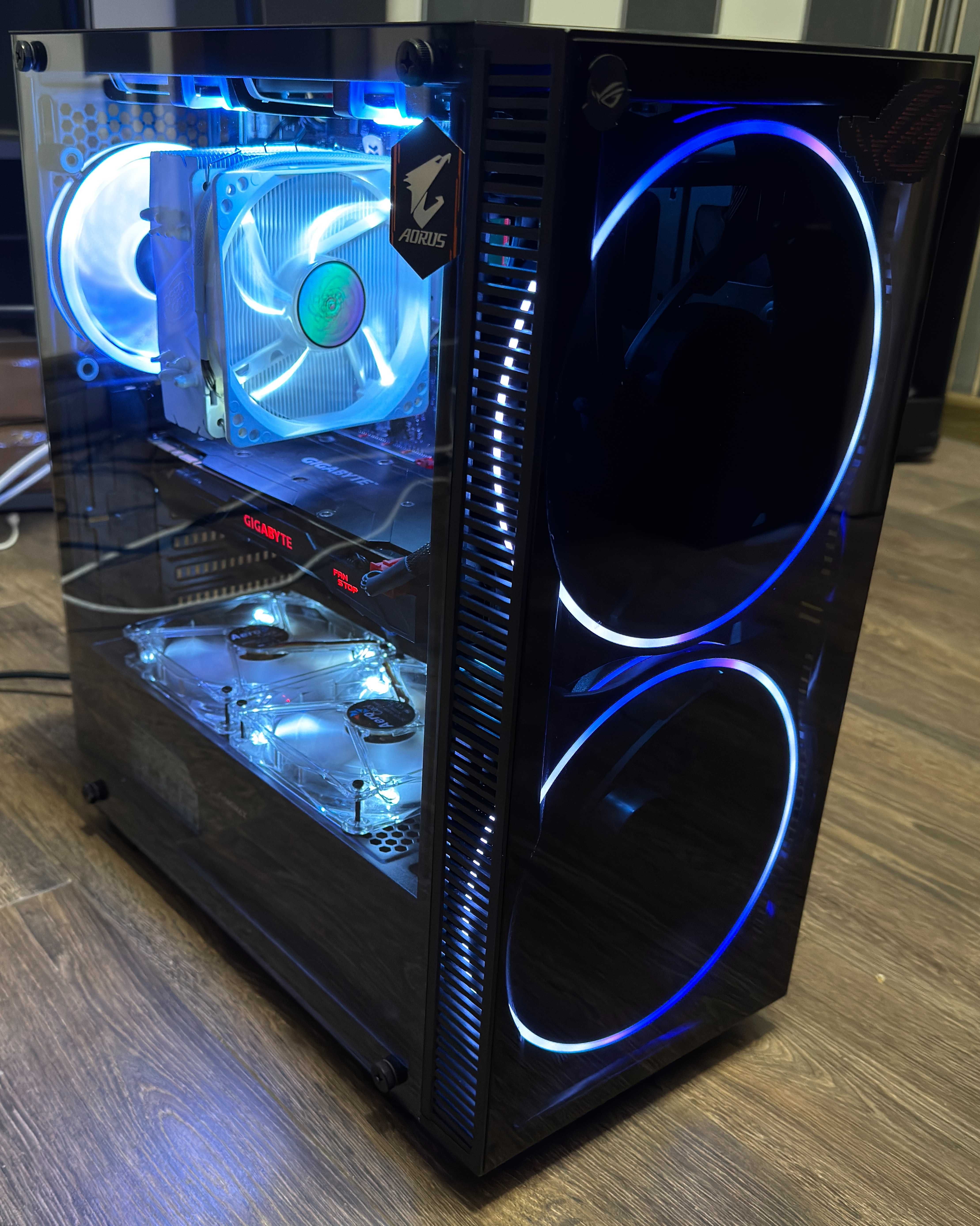 Продам ПК, Ryzen 5 3600, 16 GB DDR4, 256 NVME SSD, nvidia 1080