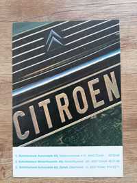 Prospekt Citroen program 1979