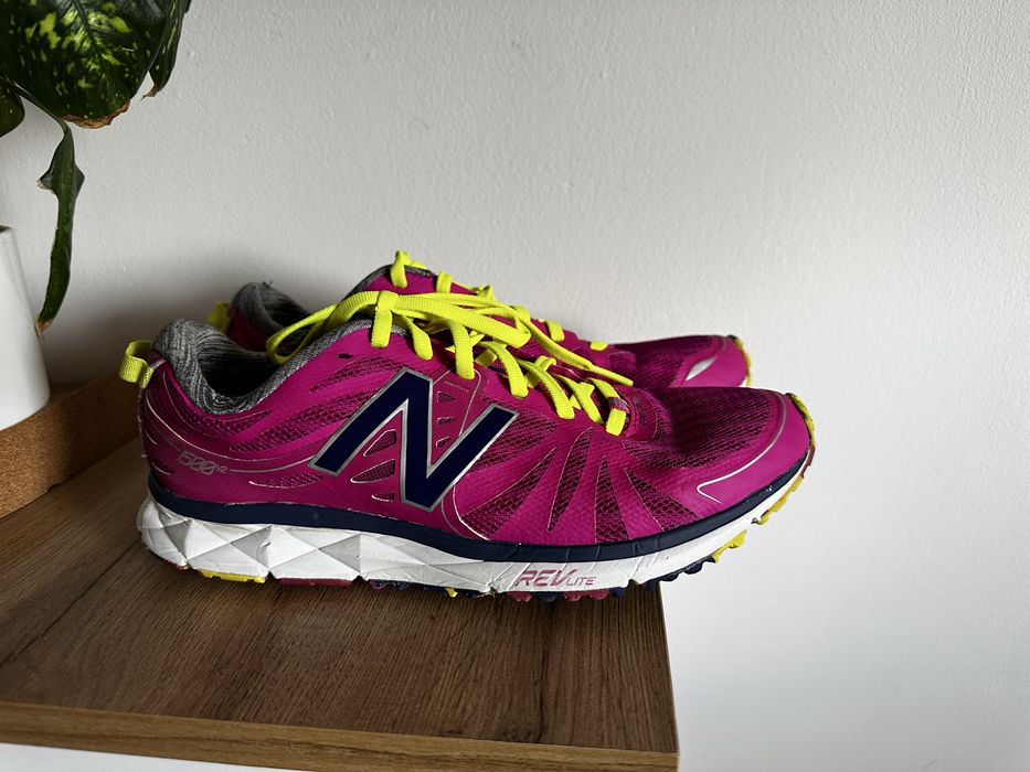 Damskie adidasy new balance,neonowe kolory,38.