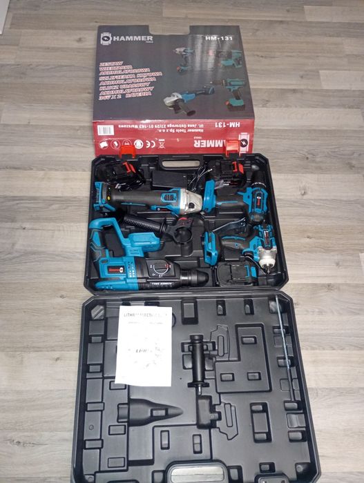 Zestaw narzędzi Hammer Tools Hm-131 5.0 ah