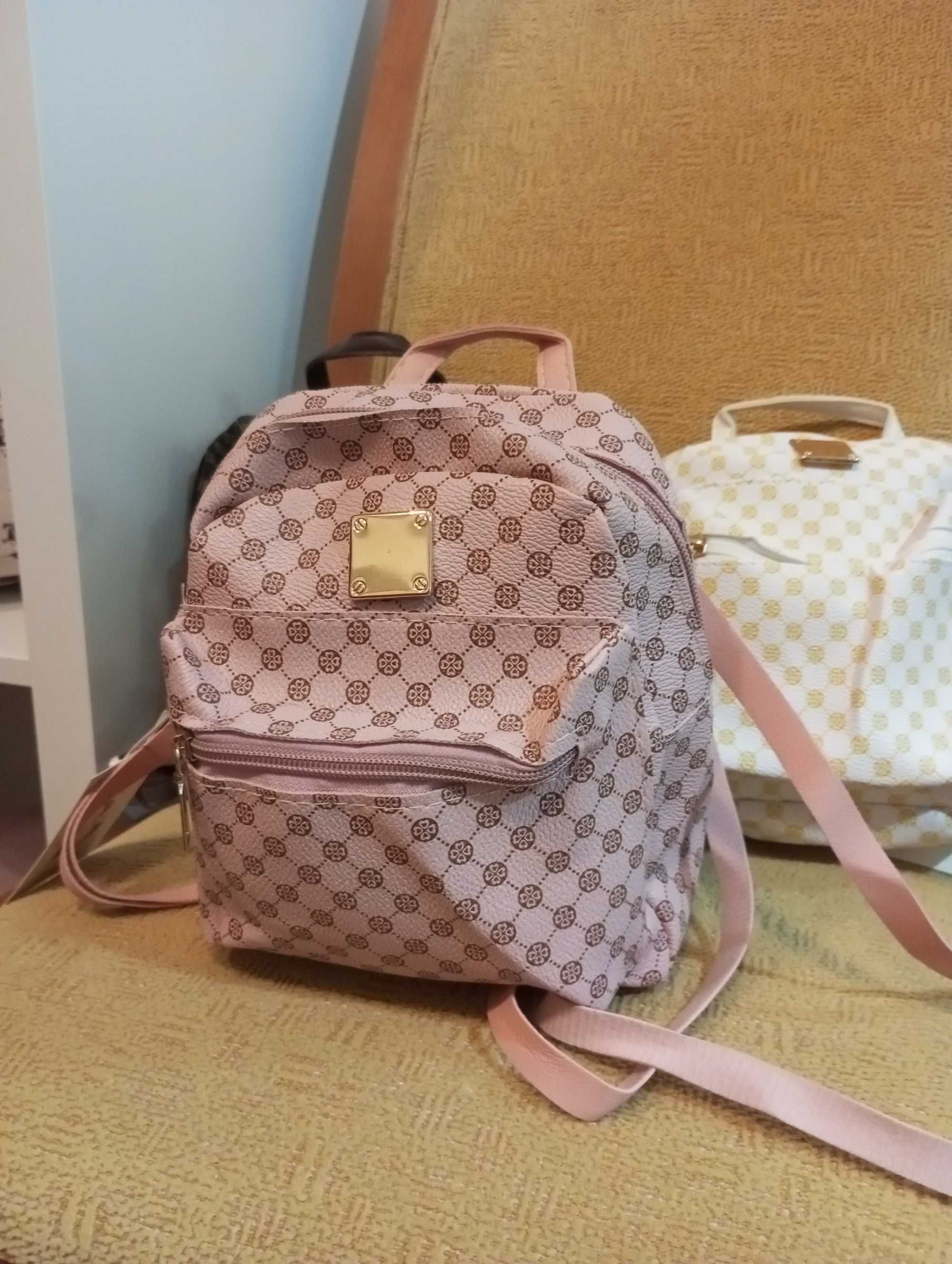 Pequena Mochilas Rosa