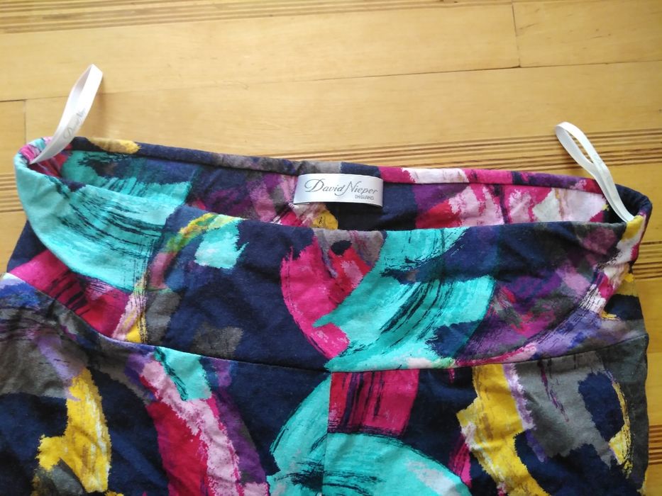 Spódnica kolorowa, 92% viscoza, rozmiar M