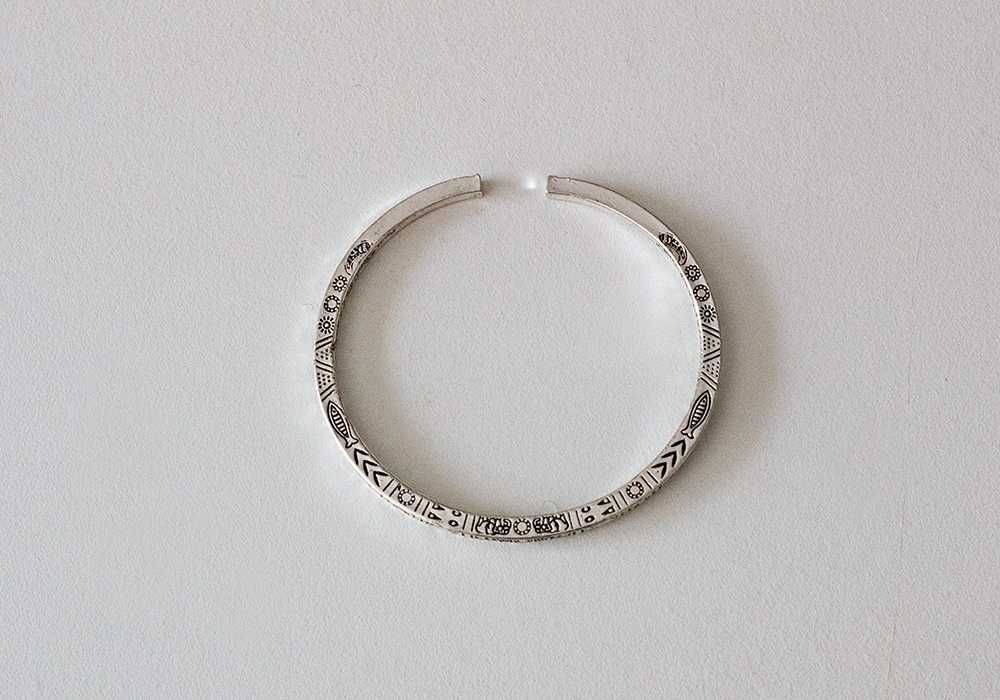 Pulseira de aço masculina - Fecho de ajuste