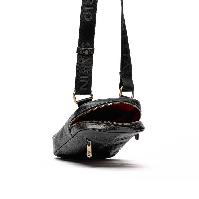 Мужская сумка из натуральной кожи / Сумка через плечо VS003